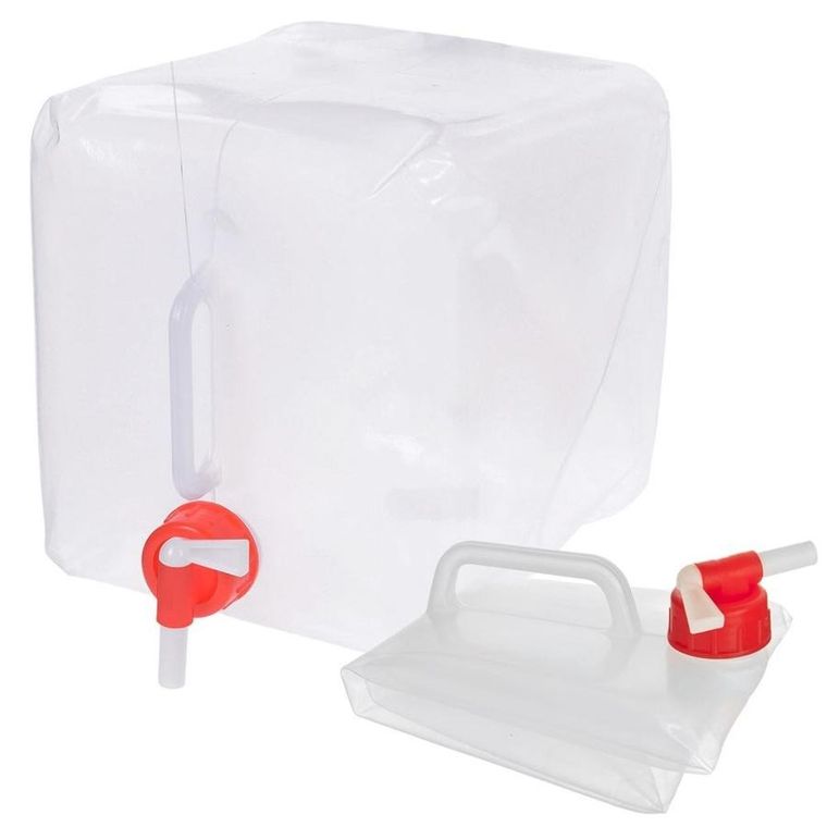Camp Active, zbiornik na wodę z kranikiem, składany, 10 l
