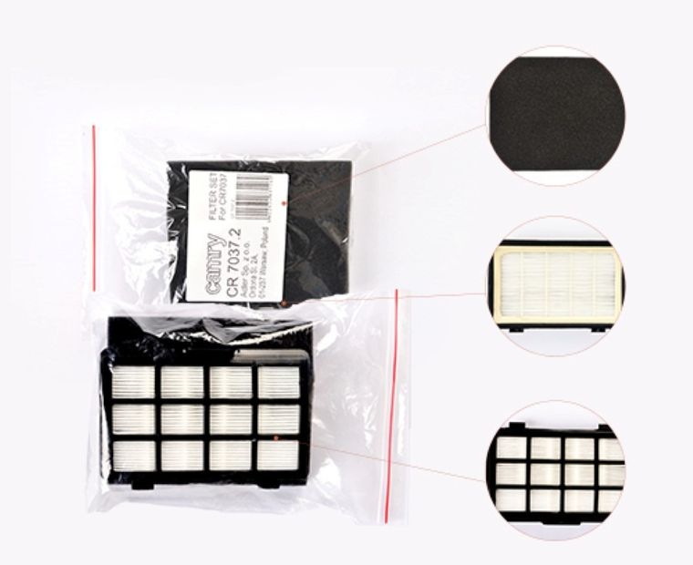 Camry, filtr Hepa i filtr wylotowy do Camry CR 7037