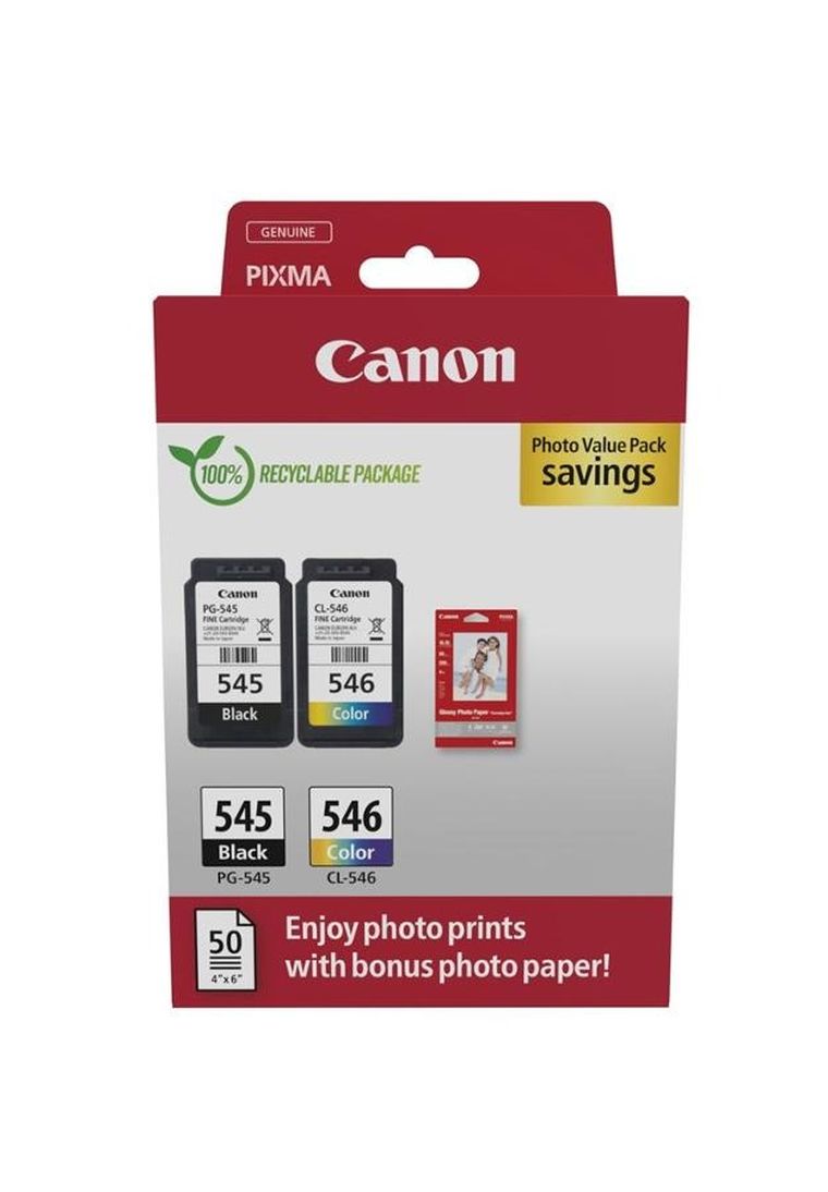 Canon, tusz do drukarki, multipack, PG-545/CL-546 PVP=8287B008