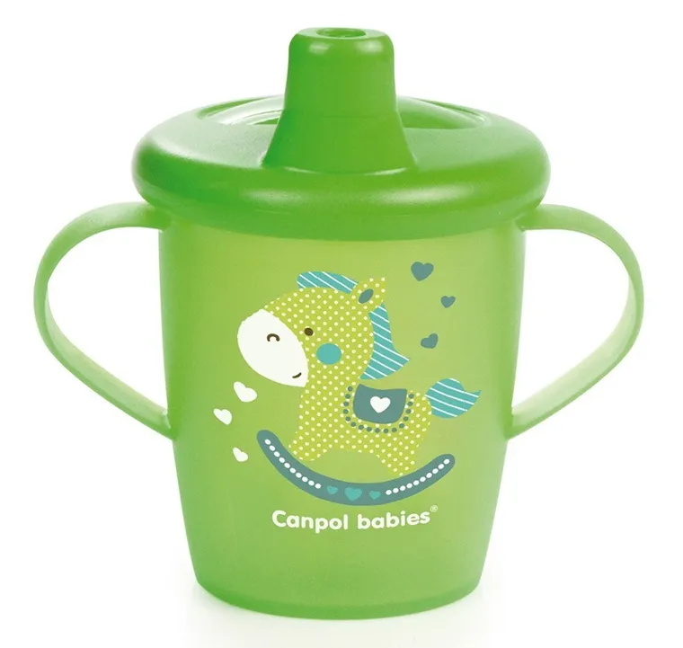 Canpol babies, Anywayup, Toys, kubek niekapek, zielony, 250 ml