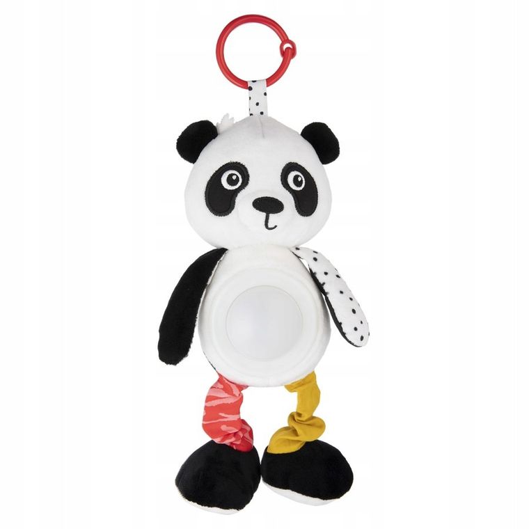 Canpol babies, BabiesBoo, pluszowa panda z zawieszką, pozytywką i lampką