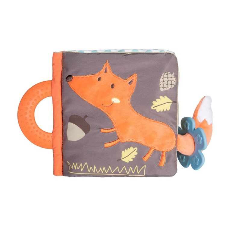 Canpol babies, Fox, pluszowa książeczka edukacyjna