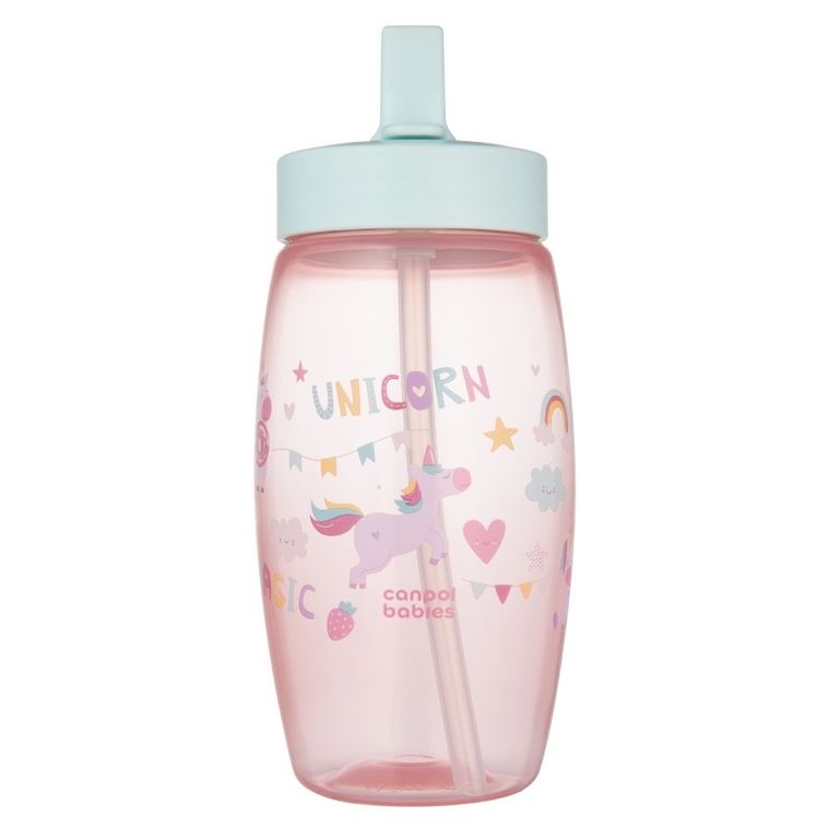 Canpol babies, Jednorożce, bidon ze składanym ustnikiem, 400 ml