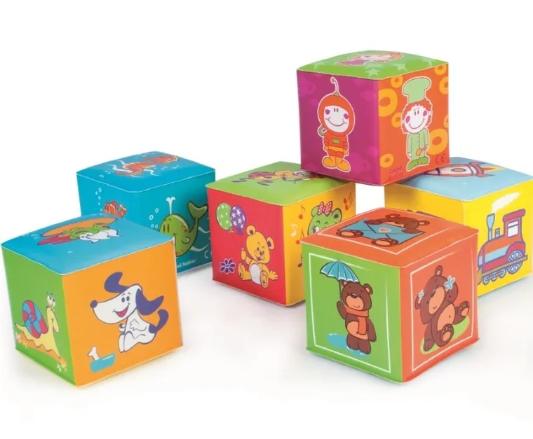 Canpol babies, Kostki edukacyjne, 6 szt.