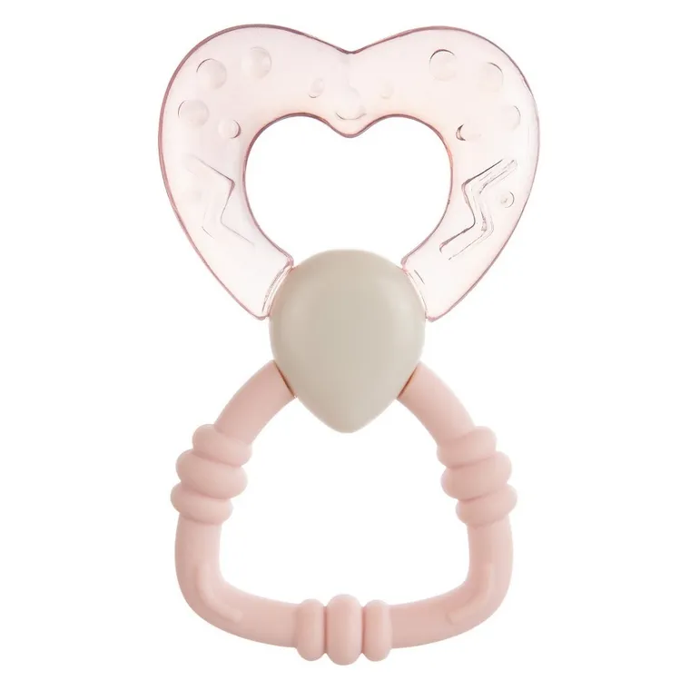 Canpol babies, Magiczna Różdżka, gryzak wodny z grzechotką, różowy