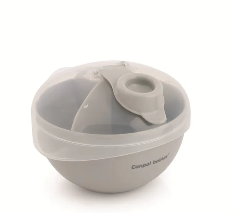 Canpol babies, pojemnik na mleko w proszku, szary