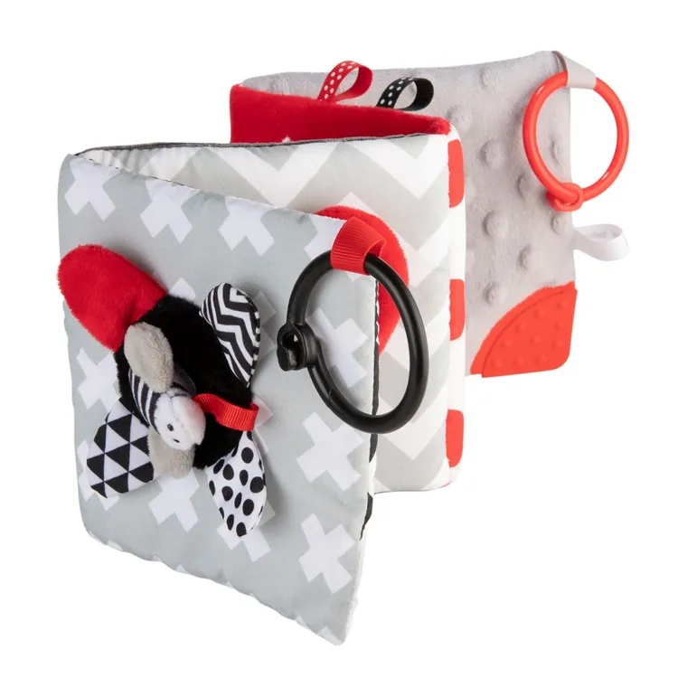 Canpol babies, Sensory Toys, kontrastowa książeczka edukacyjna