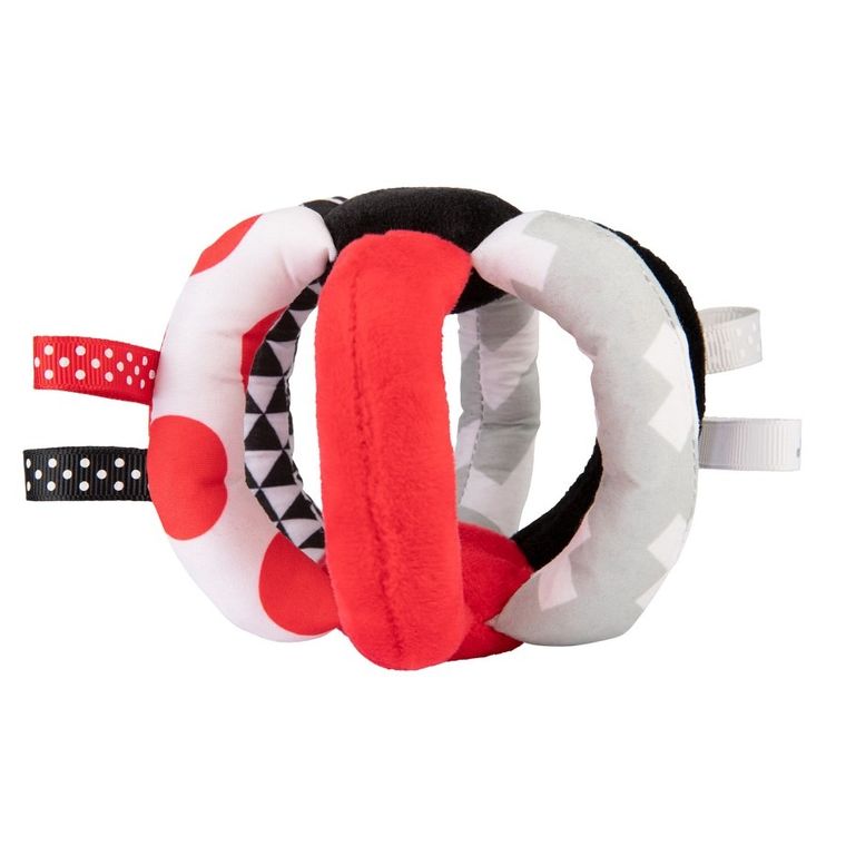 Canpol babies, Sensory Toys, pluszowa piłka kontrastowa