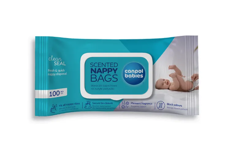 Canpol babies, woreczki zapachowe na zużyte pieluszki, 100 szt.