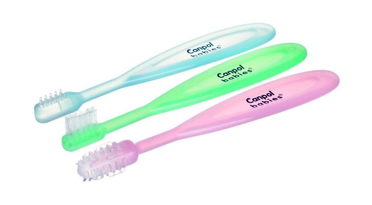 Canpol babies, zestaw szczoteczek do zębów