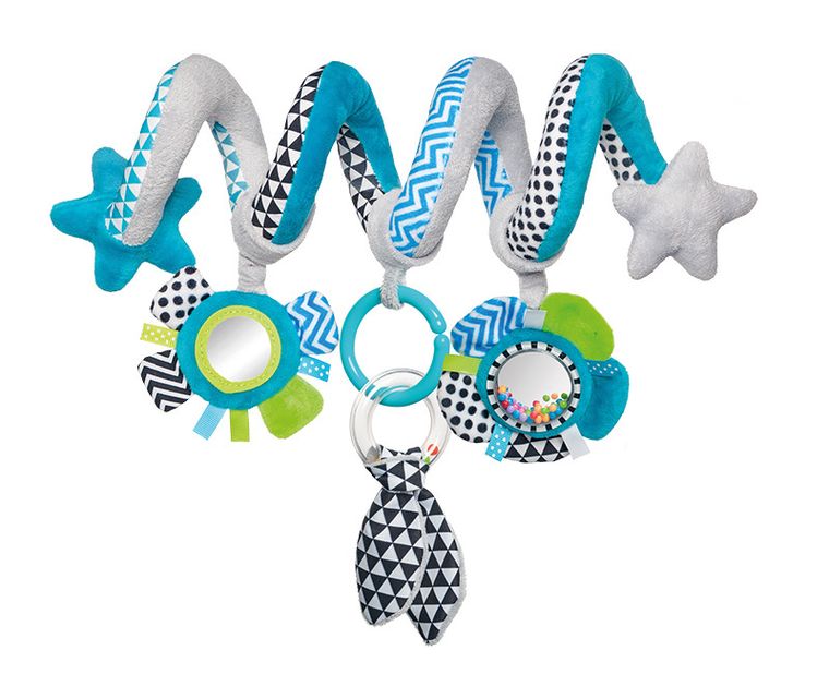 Canpol babies, Zigzag, interaktywna spirala, niebieska