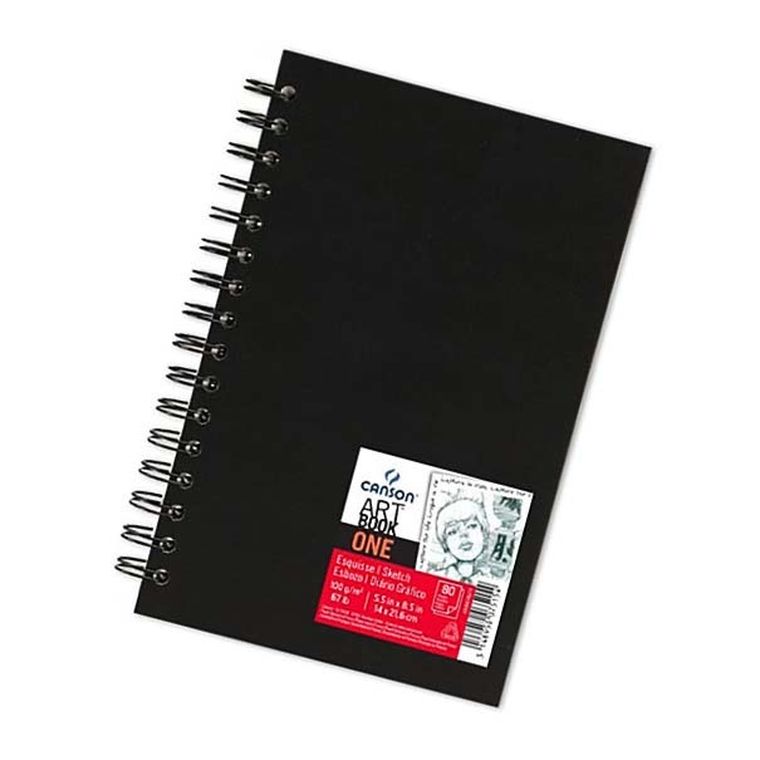 Canson, blok artystyczny szkicownik artbook, 80 stron, A5