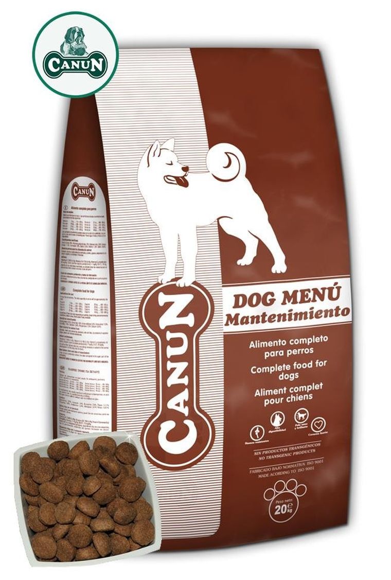 Canun, Dog Menu, karma sucha dla psa, 20 kg