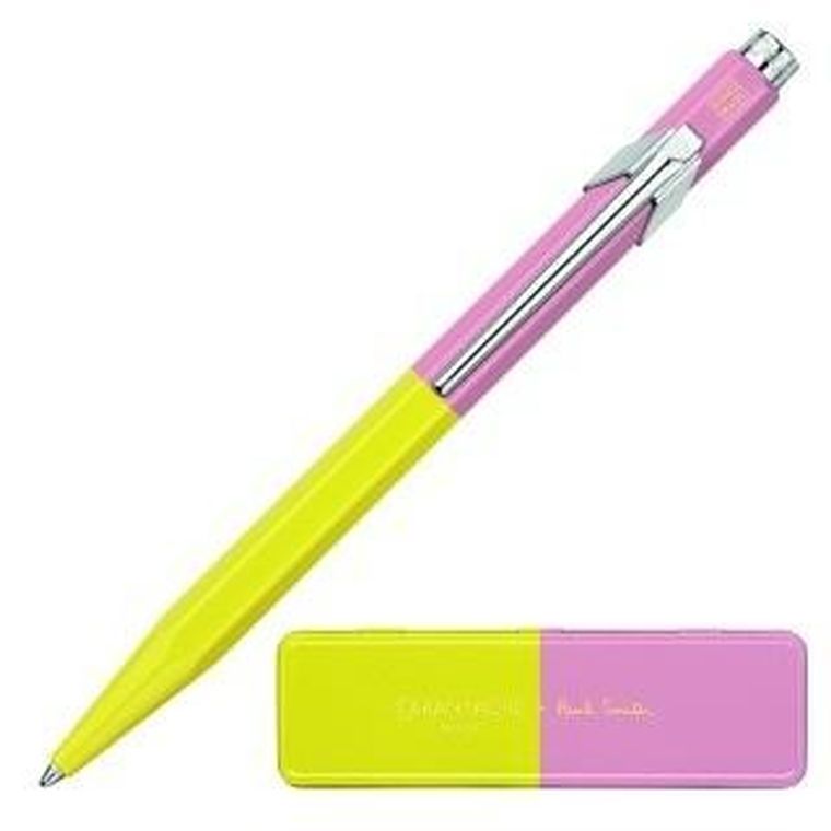 Caran d’Ache, Paul Smith Edycja 4, długopis, Chartreuse, Rose