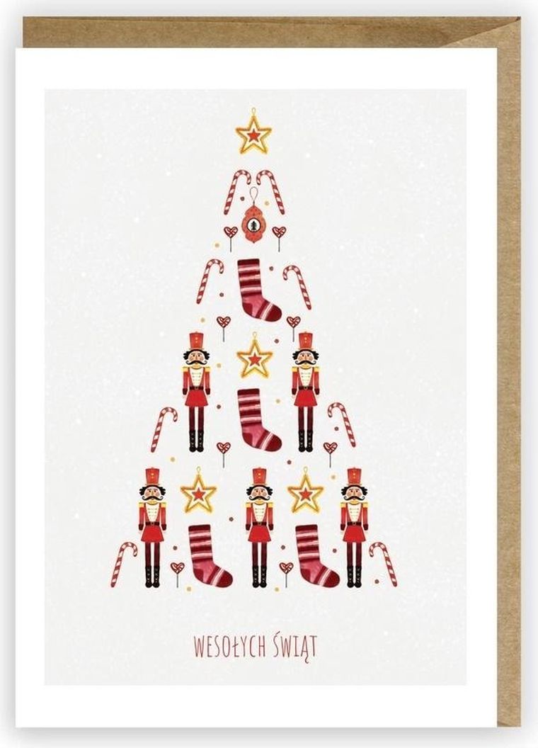 Cardie, kartka, Boże Narodzenie, wesołych świąt