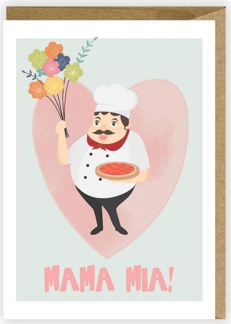 Cardie, kartka okolicznościowa A6, Dzień Mamy