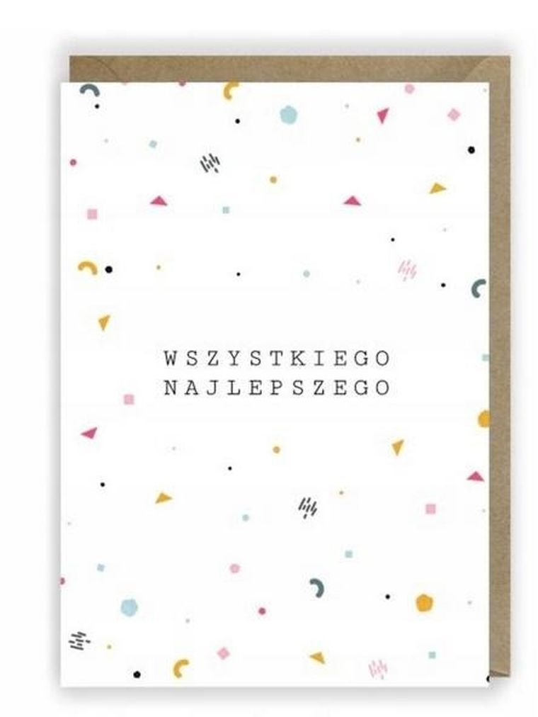 Cardie, kartka okolicznościowa A6, urodzinowa