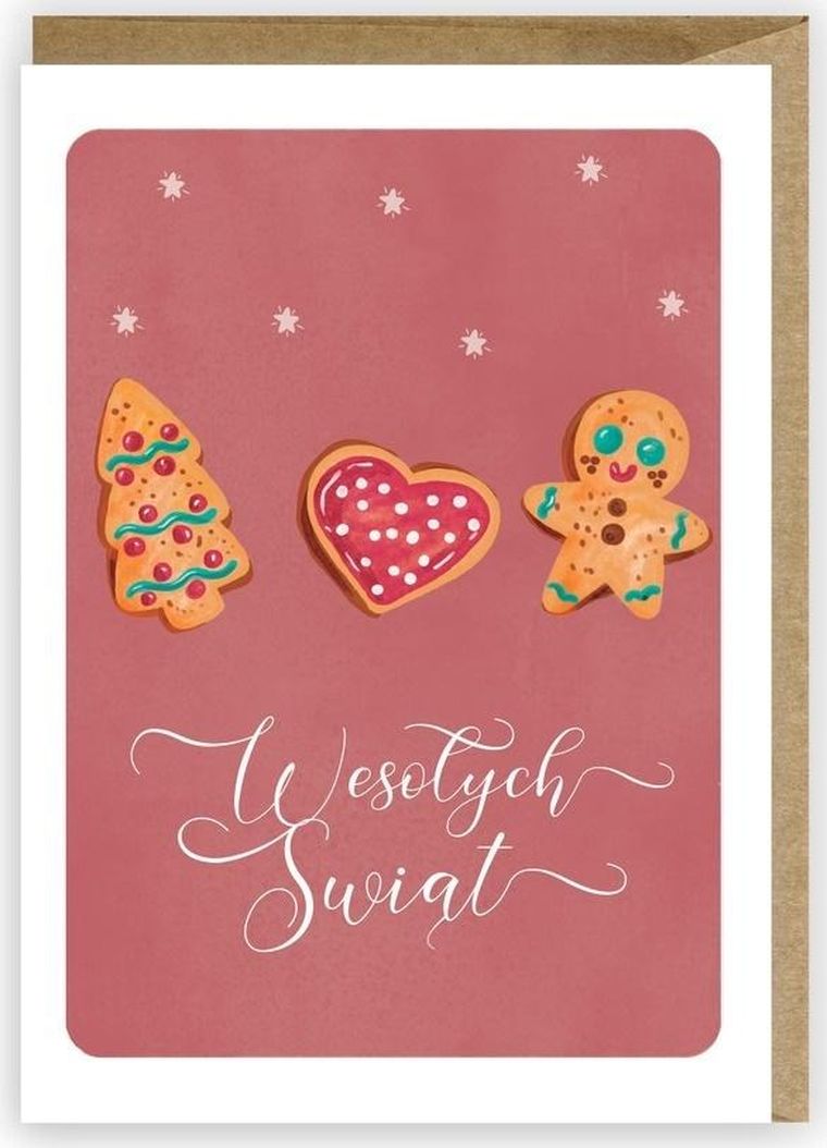 Cardie, kartka okolicznościowa, eko koperta