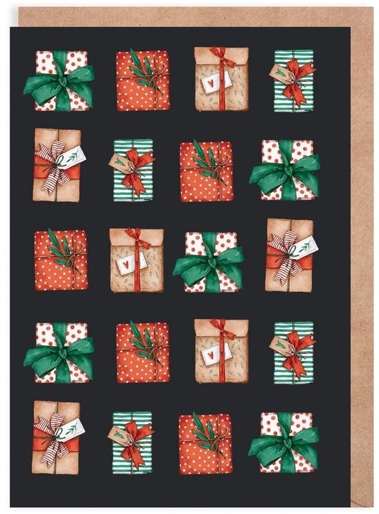 Cardie, kartka okolicznościowa, Prezenty, eko koperta