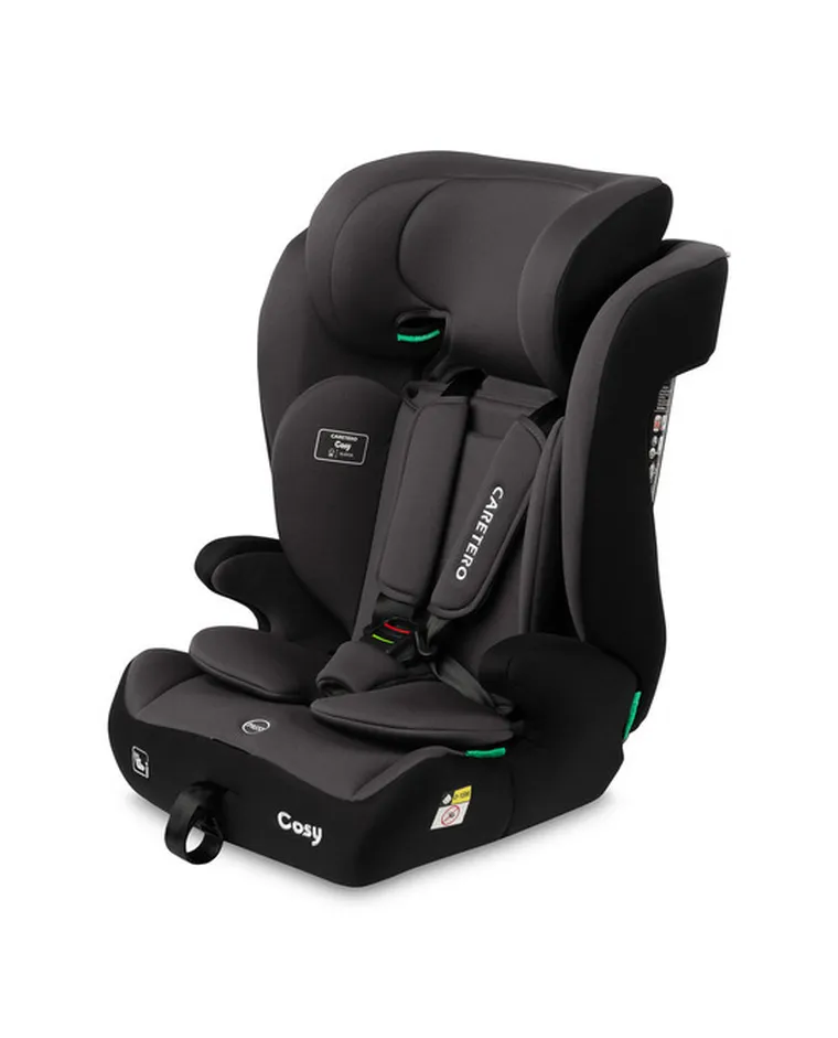 Caretero, Cosy i-Size, fotelik samochodowy, grey, 76-150 cm
