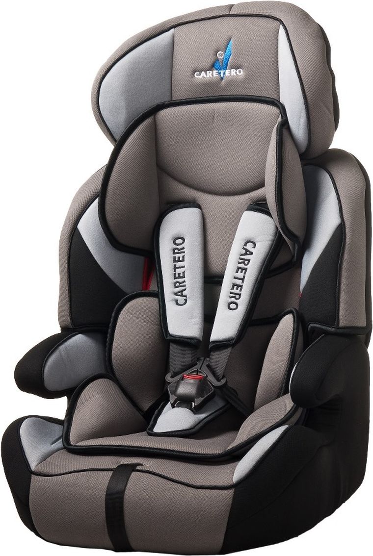 Caretero, Falcon, fotelik samochodowy, 9-36 kg, Grey