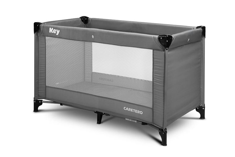 Caretero, Key, łóżeczko turystyczne, graphite