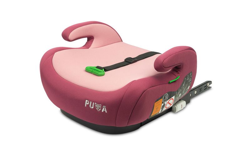Caretero, Puma i-Size, podstawka samochodowa, dirty pink, 125-150 cm