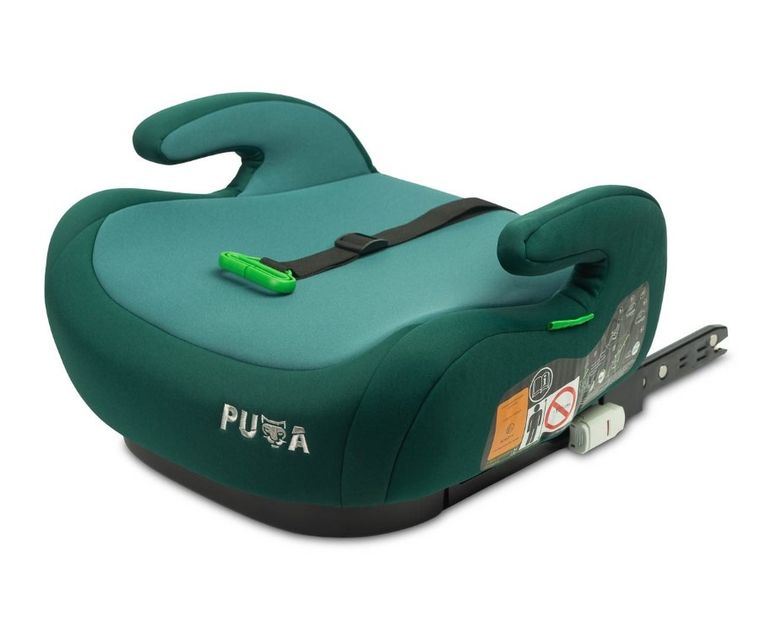 Caretero, Puma i-Size, podstawka samochodowa, emerald, 125-150 cm