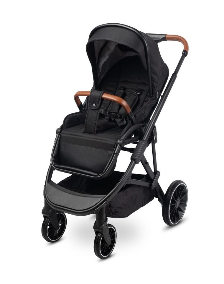 Caretero, Ratio, wózek spacerowy, Black