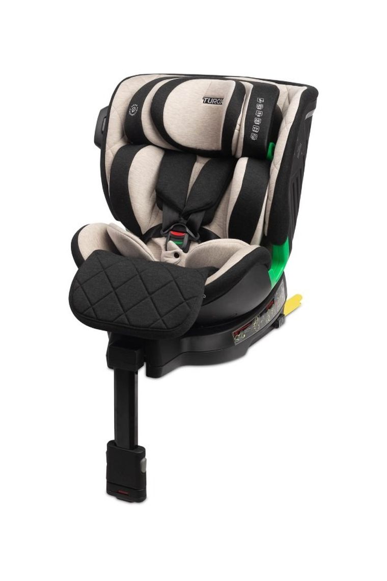 Caretero, Turox I-Size, fotelik samochodowy, Beige, 40-150 cm