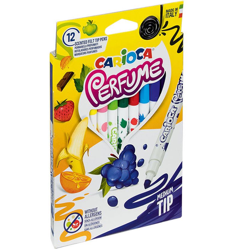 Carioca, Xplosion, pisaki zapachowe, 12 kolorów