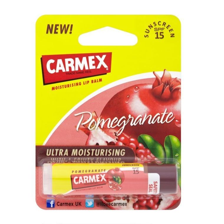 Carmex, pomadka ochronna w sztyfcie, Granat, 4,25g