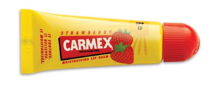 Carmex, pomadka ochronna w tubce, truskawkowa, 10g
