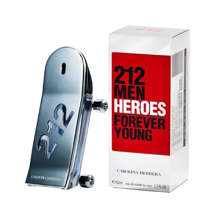 Carolina Herrera, 212 Heroes Forever Young Men, woda toaletowa, spray, 50 ml