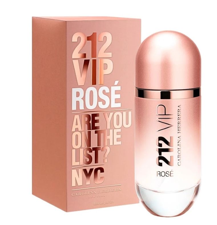 Carolina Herrera, 212 Vip Rose, woda perfumowana, spray, 125 ml