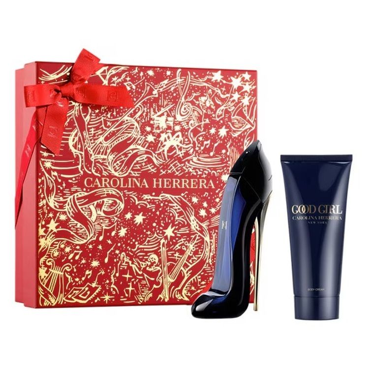 Carolina Herrera, Good Girl, zestaw: woda perfumowana, spray, 80 ml + balsam do ciała, 100 ml