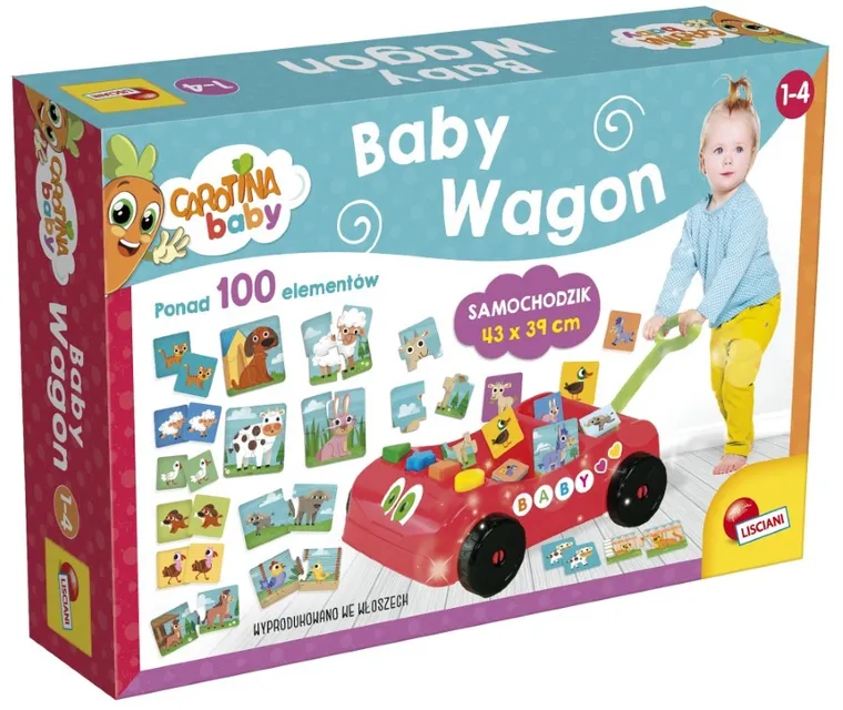 Carotina Baby, Wagon, pojemnik na gry