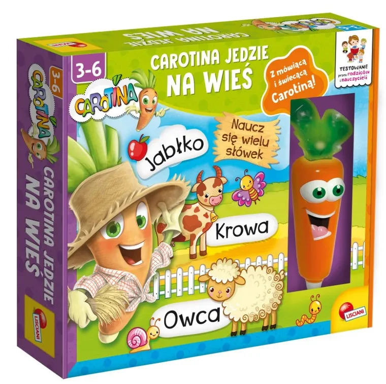 Carotina, Carotina jedzie na wieś, gra edukacyjna