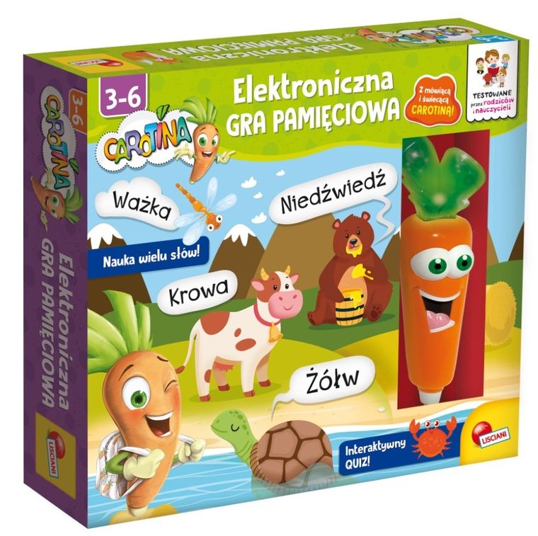 Carotina, elektroniczna gra pamięciowa