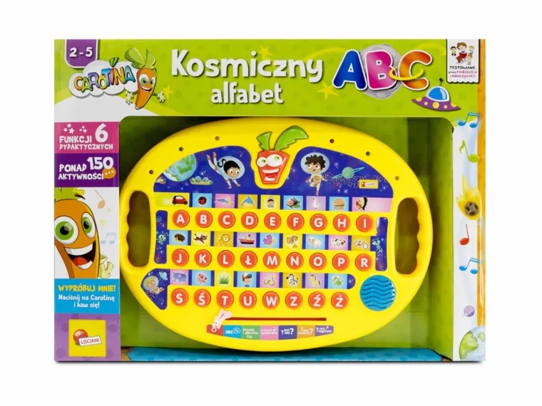 Carotina, Kosmiczny alfabet, zestaw naukowy