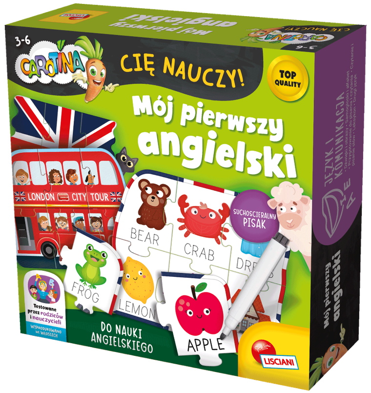 Carotina, Mój pierwszy angielski, gra edukacyjna
