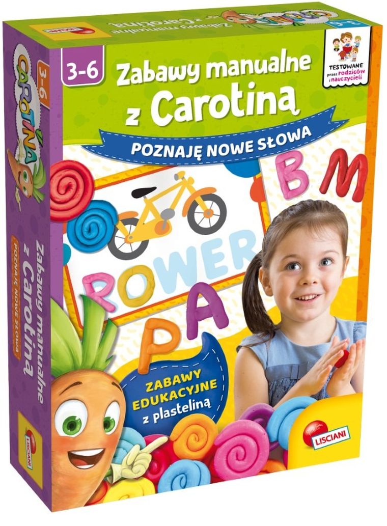 Carotina, Zabawy manualne z Carotiną, słówka