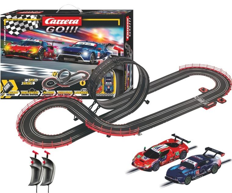 Carrera Go, GT Powerplay, tor wyścigowy z pojazdami, 4,9m
