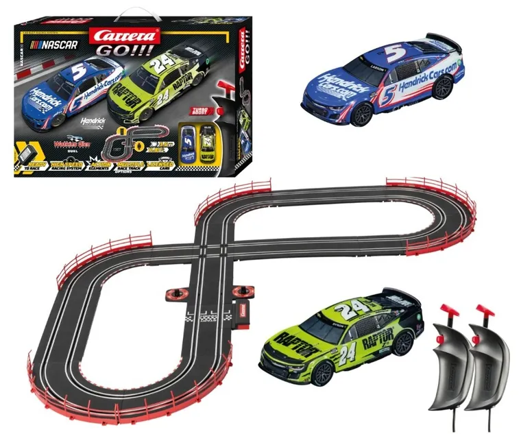 Carrera Go, NASCAR, Watkins Glen Duel, tor wyścigowy z pojazdami, 3,6m