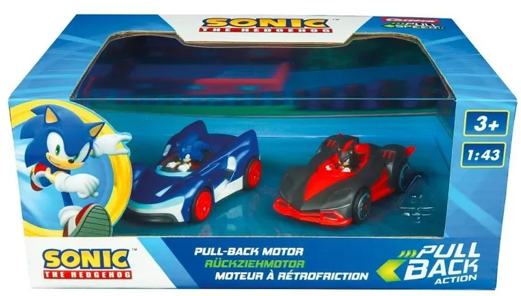 Carrera, Sonic vs. Shadow Twinpack, pojazdy, 1:43