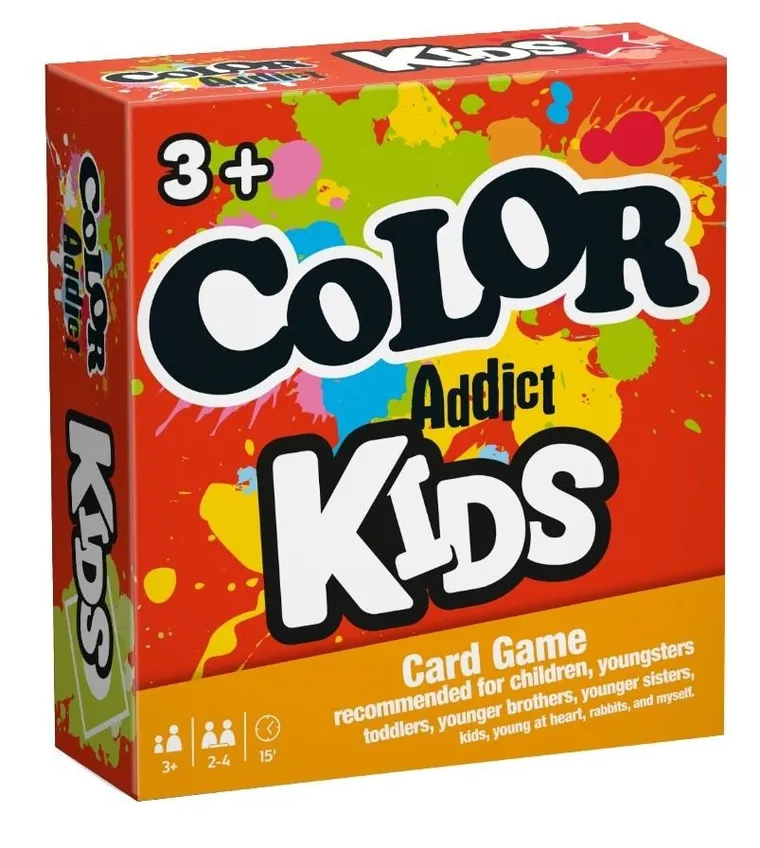 Cartamundi, Color Addict Kids, kolory i kształty, gra edukacyjna