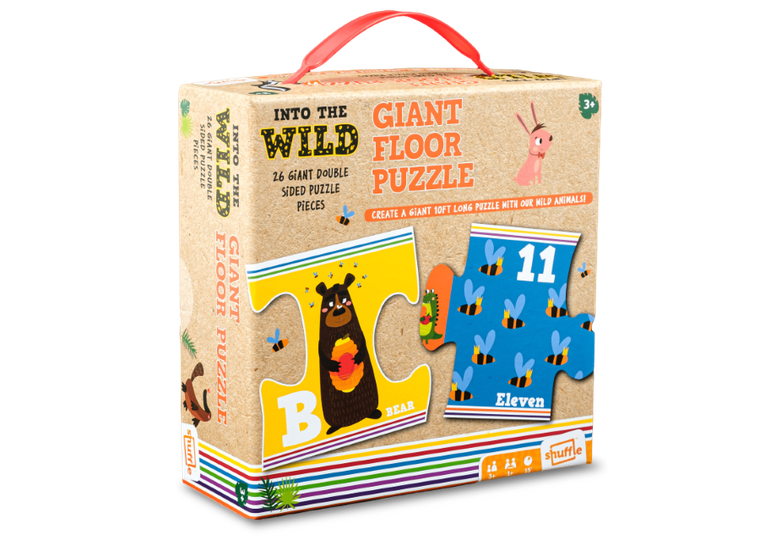 Cartamundi, Into the Wild, Floor Puzzle, puzzle podłogowe, 26 elementów