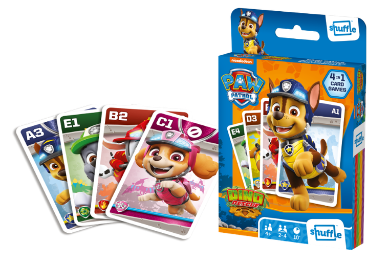 Cartamundi, Psi Patrol, gra karciana 4w1