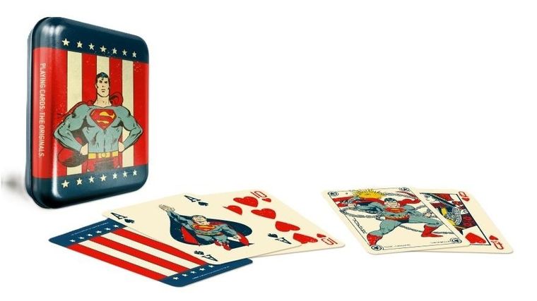 Cartamundi, Superman, karty do gry w puszce