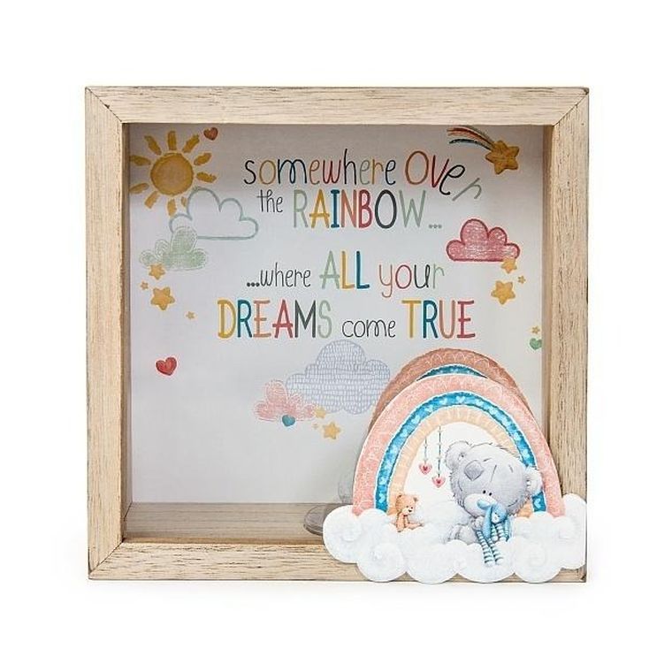 Carte Blanche, drewniana skarbonka ramka